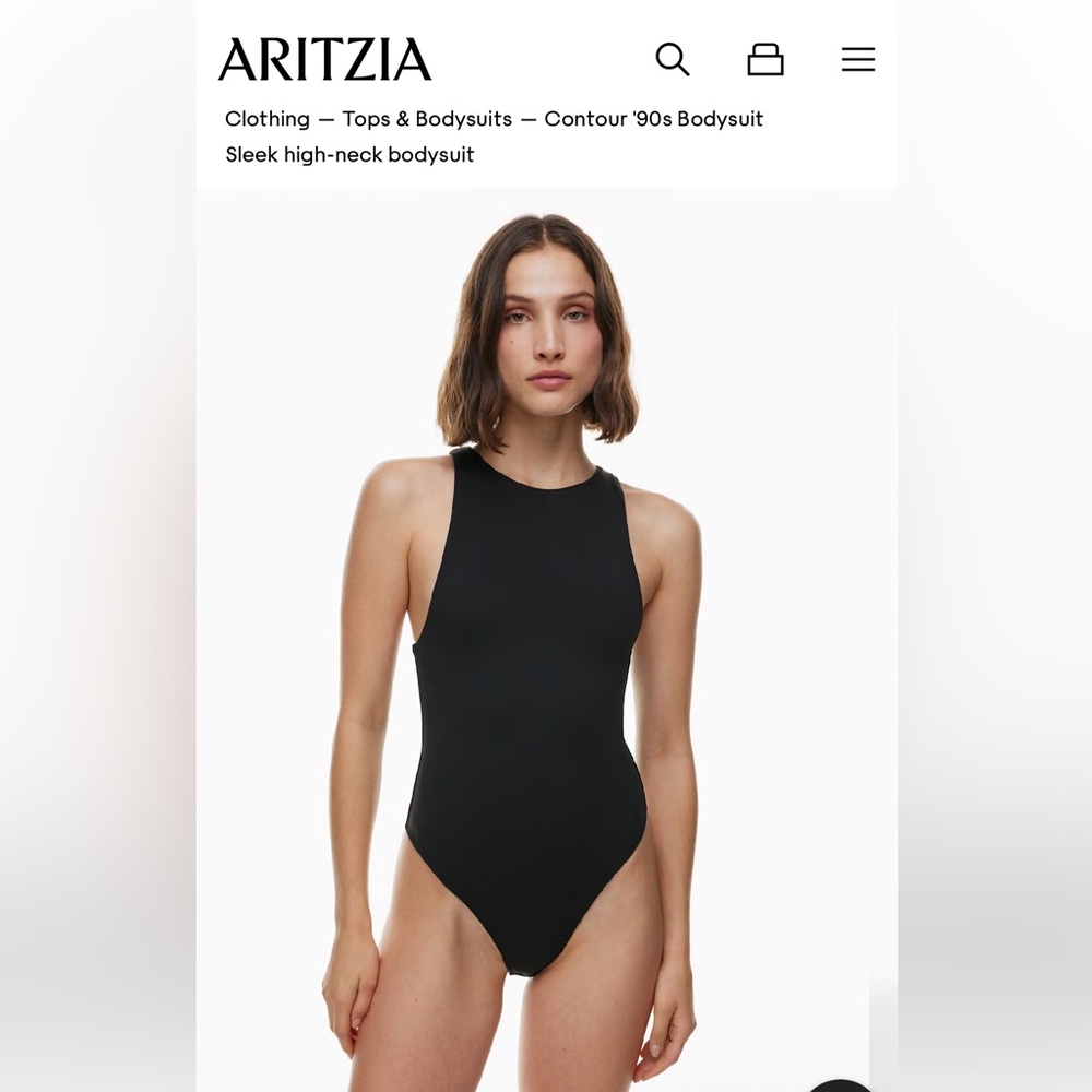 Aritzia Contour '90s Bodysuit
Sleek high-neck bodysuit